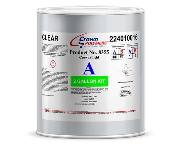 Crown Polymer 8355 Two-Part Epoxy Floor Coating