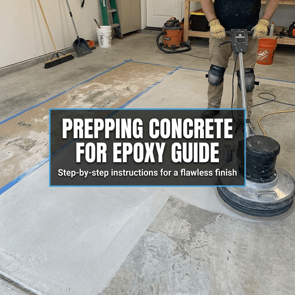 How to Prep Your Concrete for Epoxy Flooring